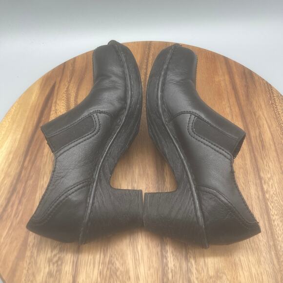 Born Booties Womens Size 7 M Ankle Black Leather Side Zip Shootie Boots Casual - Picture 6 of 9